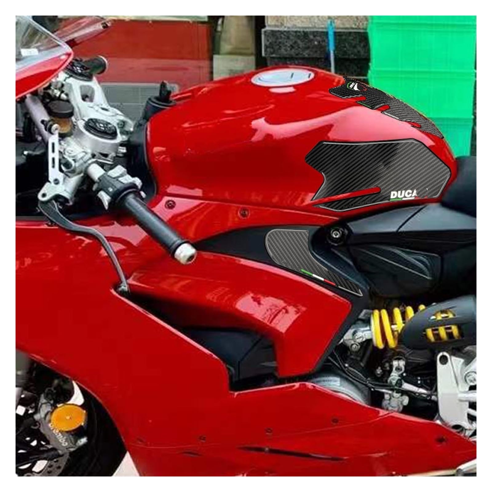 DUCATI 1199 パニガーレ タンクプロテクター Amazon.co.jp: タンクパッド保護 For ドゥカティ For パニガーレ V2