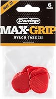 Vista 3 de Max-Grip® Jazz III Nylon Pick 1.38MM - 6 Pack