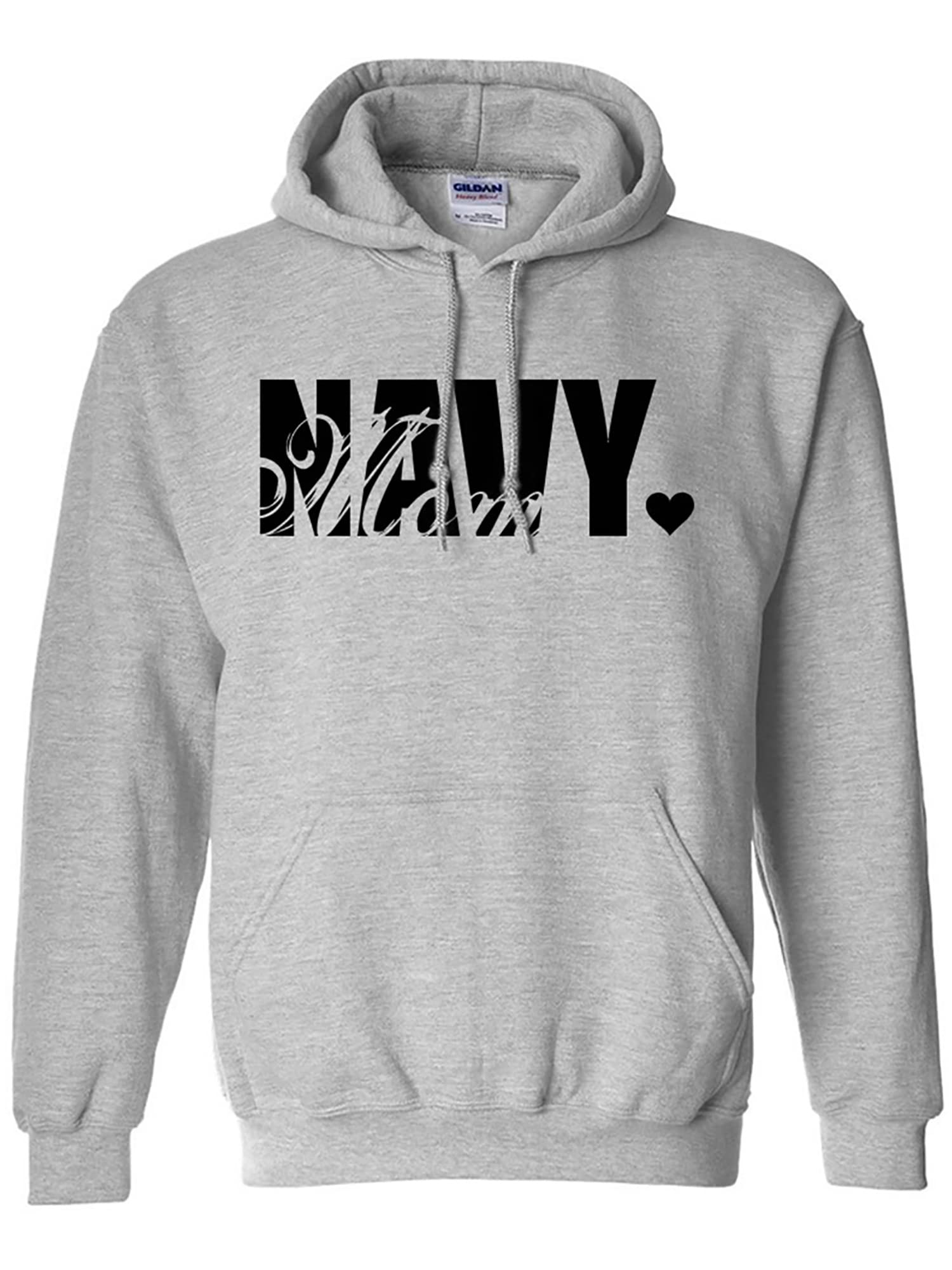 zerogravitee Navy Mom Hooded Sweatshirt