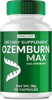 OzemBurn Max Capsules, Official OzemBurn Max Supplement Pills, Overall Health Support, All Natural Keto Capsule to Sustain Active Lifestyle & Fitness Goals, Premium OzemBurnMax Reviews (60 Capsules)