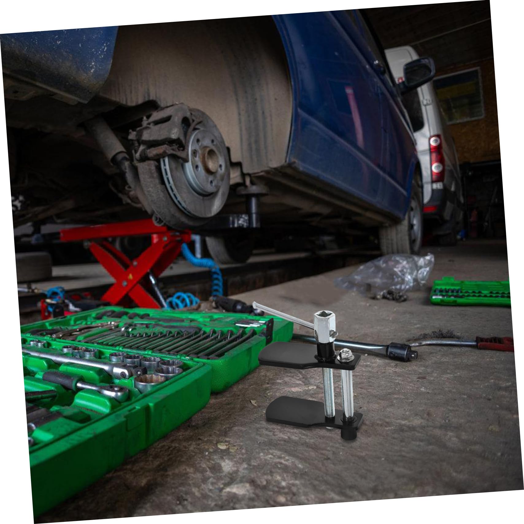 Mikinona Strumento Compressore Piston per Freni Disco Utensile Professionale per Riparazione Pastiglie Freni e Manutenzione Auto Facile da Usare e Resistente per Meccanici e Appassionati di