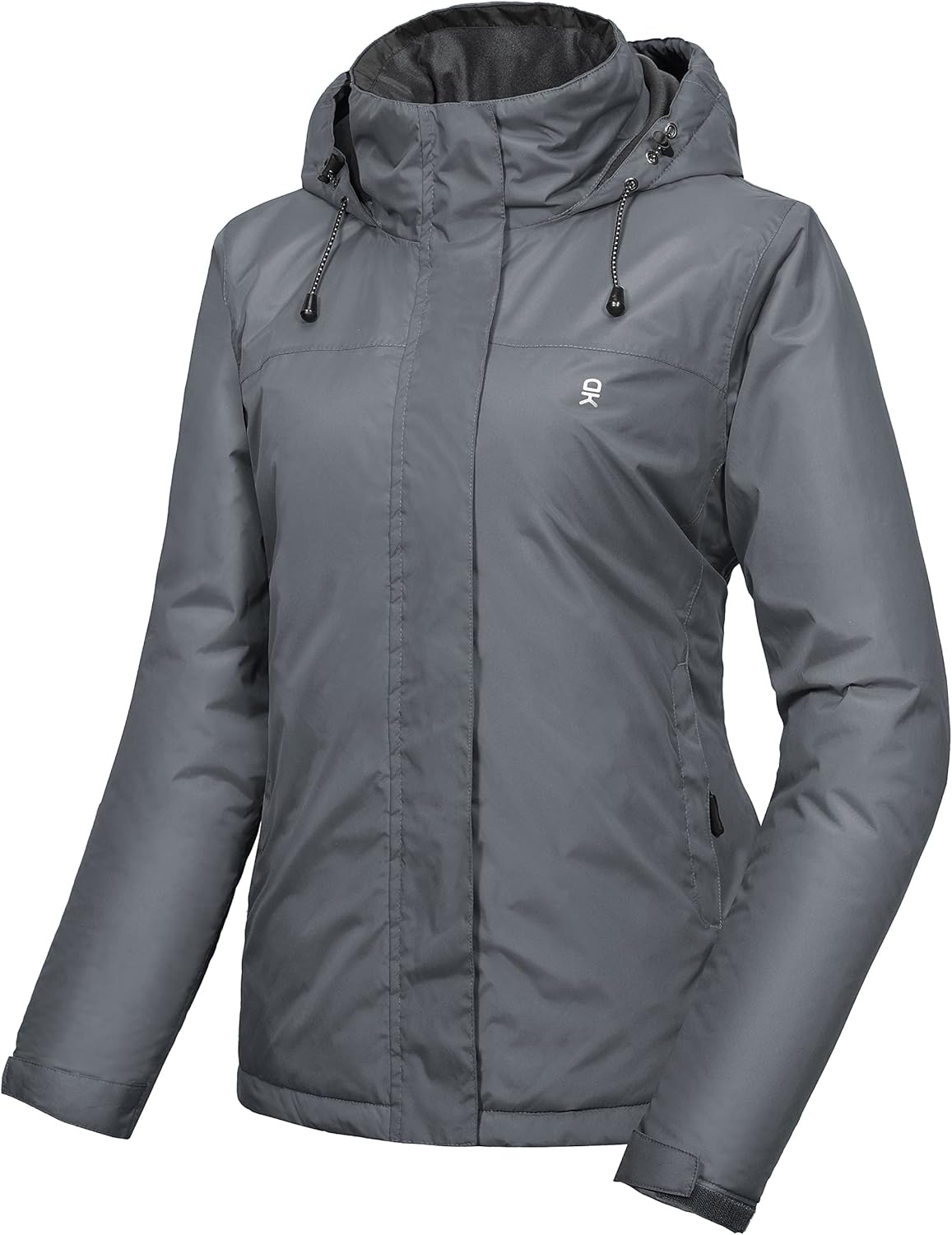 Little Donkey Andy Women's Waterproof Ski Snowboarding Jacket Windproof Warm Coat with Detachable Hood