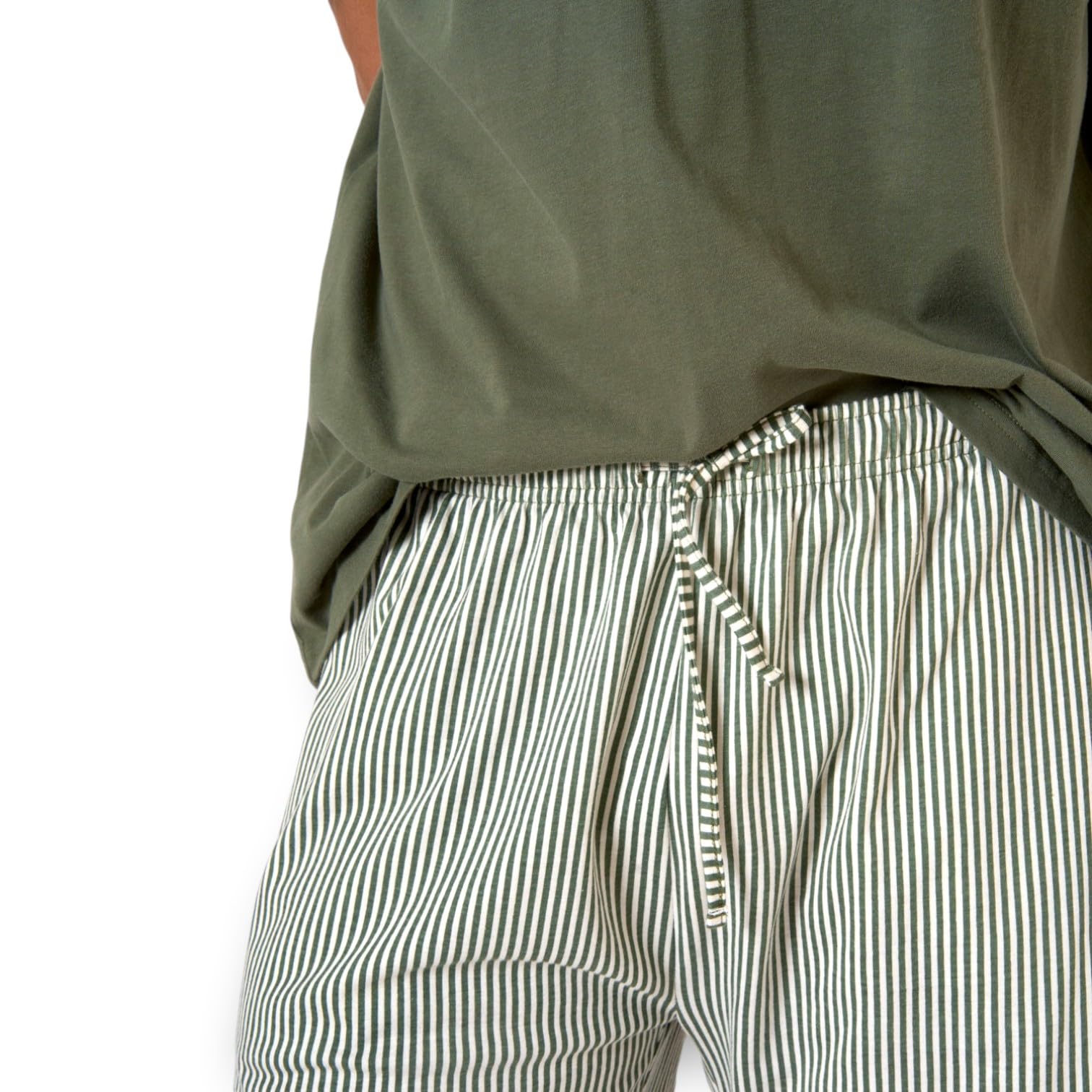TRAMAS+ Pijama Hombre Verano 100% Algodón, Conjunto de Camiseta de Manga Corta y Pantalón Corto, Ropa de Dormir Fresca y Cómoda