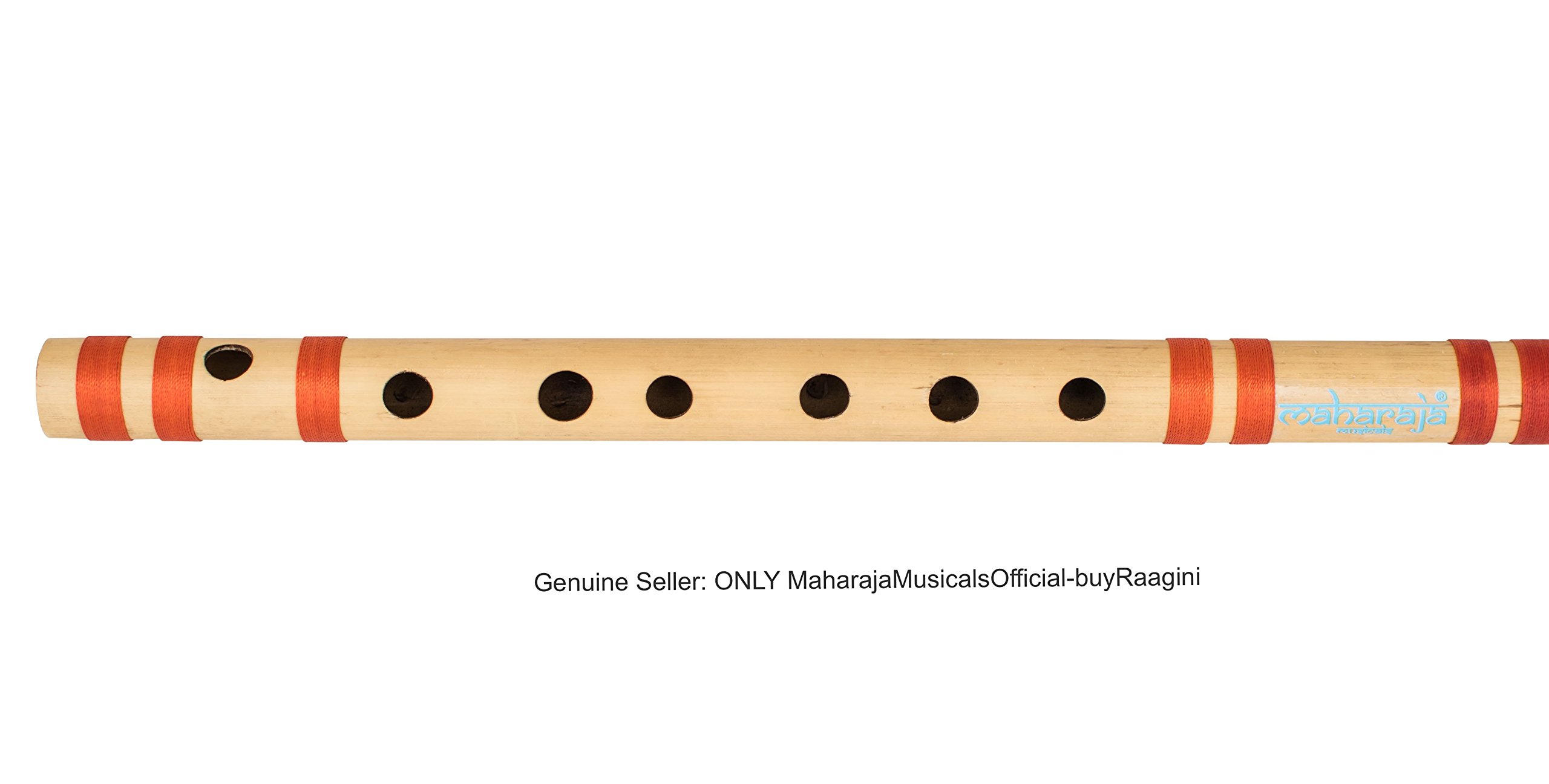 Indian Flute, Concert Quality bansuri, Maharaja Musicals, Scale C Sharp