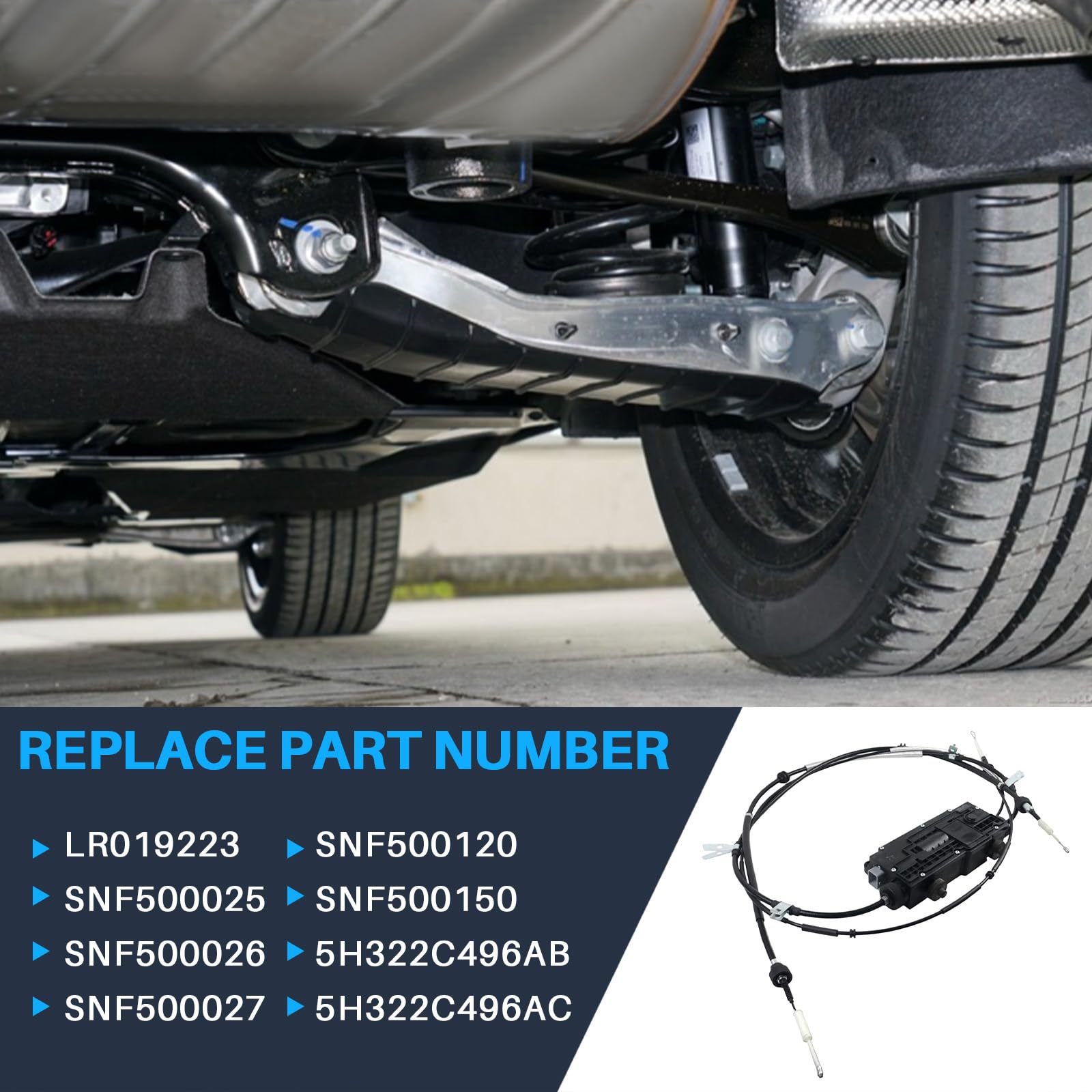 Modulo attuatore freno di stazionamento - Ricambi auto - Compatibile con LR019223 5H322C496AC 5H322C496AB ‎SNF500120 SNF500150 SNF500025 SNF500026