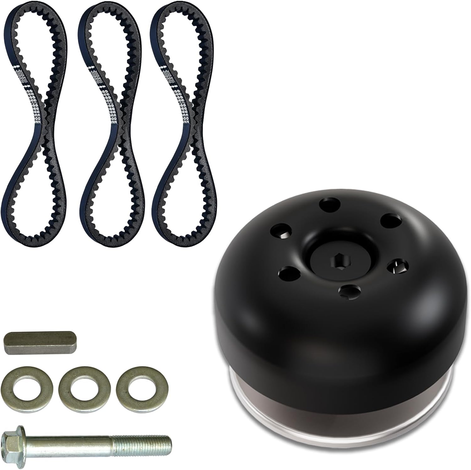 Super 30 Series Torque Converter 3/4" Bore + 30 Series Torque Converter Belt kit 3-Pack