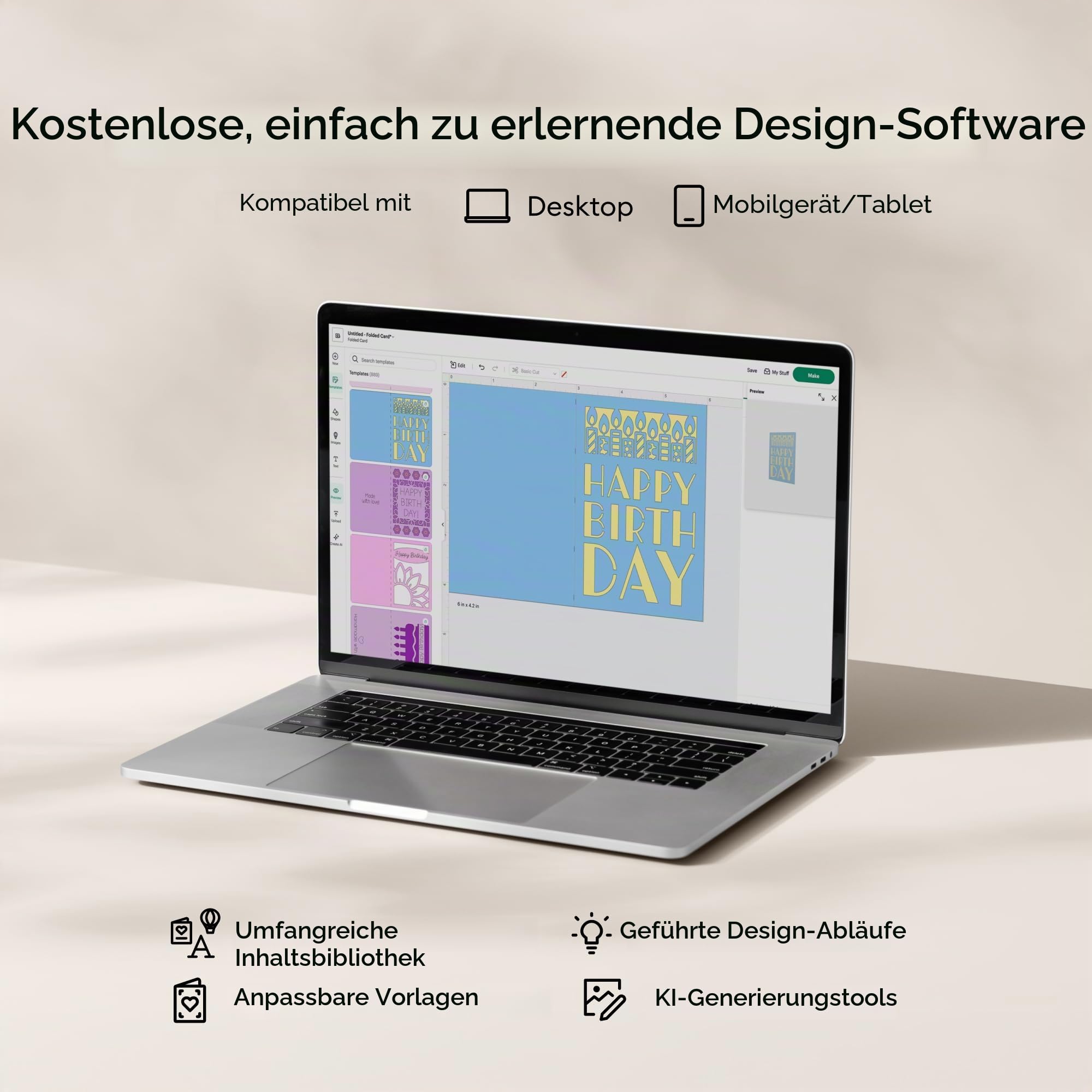 Cricut Explore 4 – Intelligente Schneidemaschine (Seashell) | Verlobungs-Paket – enthält Smart-Vinyl, Karton, Transferband, Aufbügeln HTV, Matte, Stifte, Werkzeugset und 25 Bilder in der Design Space