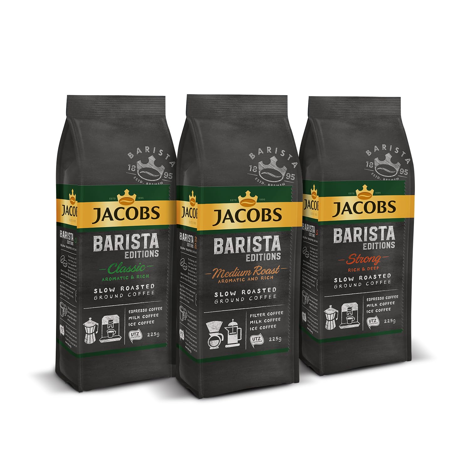 Jacobs Barista Öğütülmüş Kahve Seti