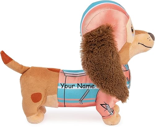 Patrulla Canina personalizada en posición heroica de pie, animal de peluche prémium para edades de 1 año en adelante, 12 pulgadas (libertad