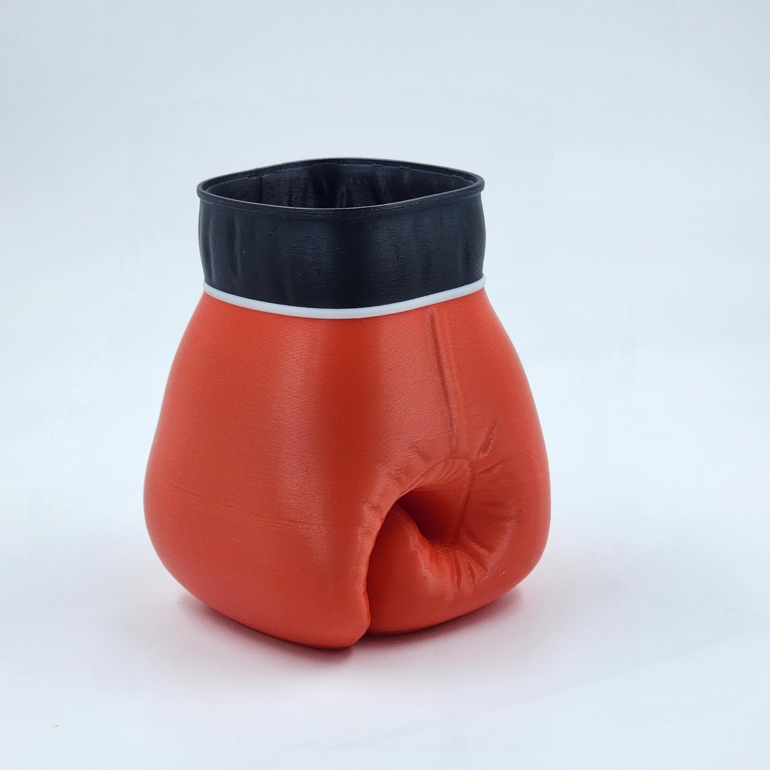 Cubix3D Boxing Glove Vase & Pen Stand | Unique Red 3D Printed Desk Organizer & Home Decor Showpiece | Sports Fan Gift for Office, Study, Gaming Room-image-39