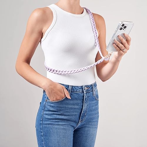 Miniatura 9 de Case-Mate Cordón cruzado para teléfono celular funciona con todos los teléfonos Correa manos libres para teléfono celular, dije para teléfono,