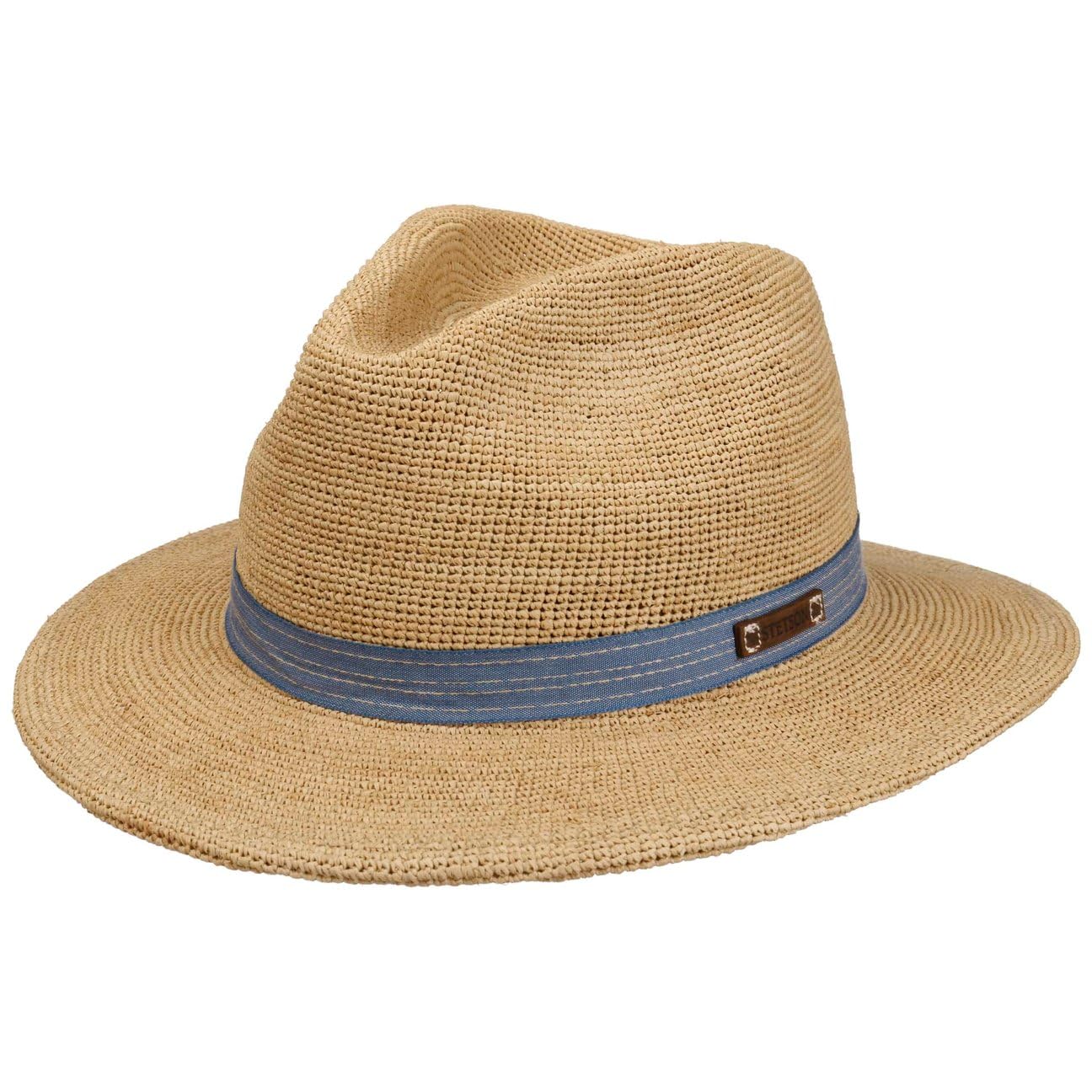 Stetson Barista Traveller Hut Stoff Garniturband Herren und Damen Frühling Sommer