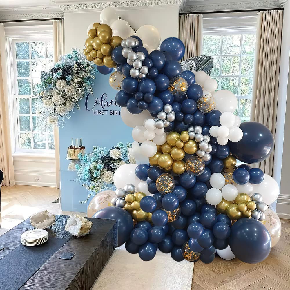 100 Stück Marineblaue Luftballons 12 Zoll – Heliumtaugliche Latex-Ballons Für Jede Party