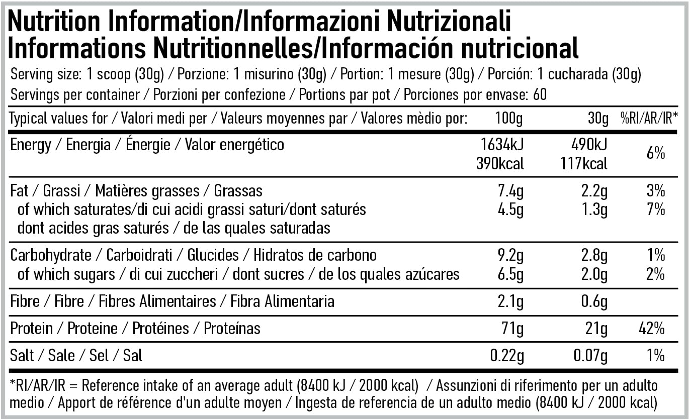 Per4m Egg White Protein Powder (1800g) Crème de fraises - Protéines - Protéine d’œuf