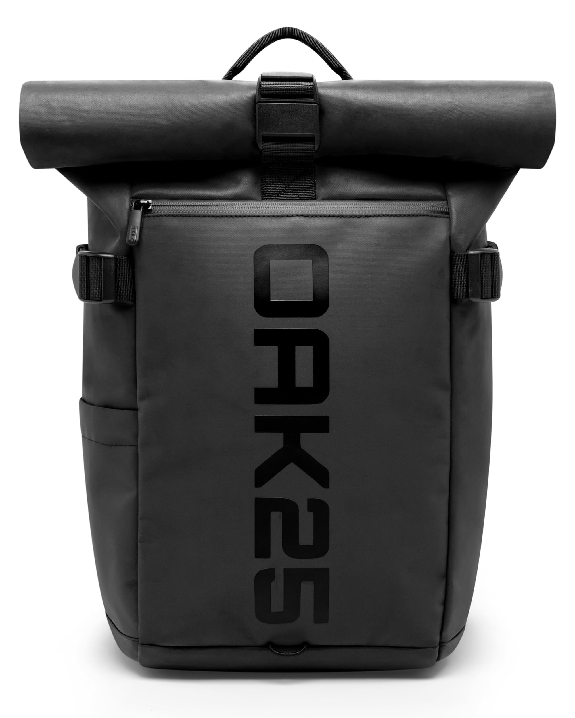 OAK25 Sac à Dos Rolltop Réfléchissant Femmes & Hommes - Luminite Rolltop Lite - Roll Top Backpack pour Travail Uni Vélo - Compartiment pour Ordinateur Portable 16 Pouces - Daypack 19L