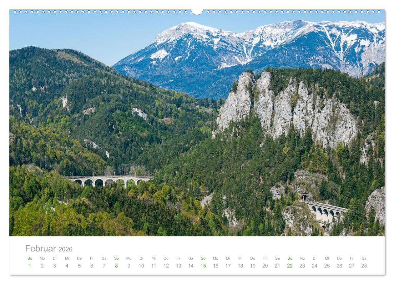 Österreich Rundreise (Wandkalender 2026 DIN A2 quer), CALVENDO Monatskalender: Eine fotografische Rundreise zu den schönsten Orten Österreichs (CALVENDO Orte)
