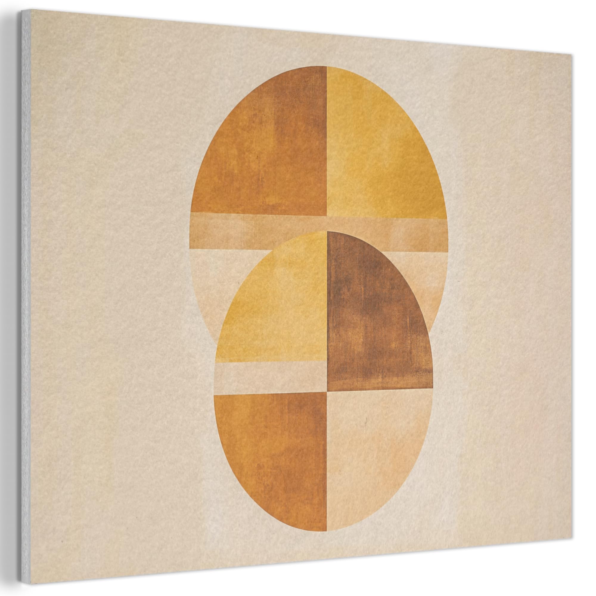 MuchoWow© Felt Panel 40x30 cm House Touch for Living Space Modern Visuals Decoration Wall Art