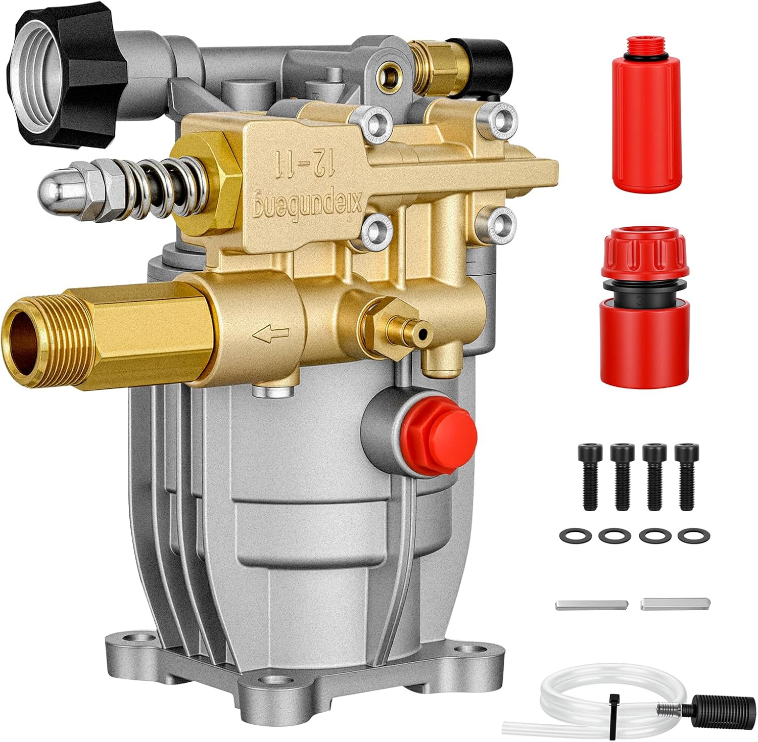 Yesker 3/4" Shaft Horizontal Pressure Washer Pump 3400 PSI 2.5 GPM Compatible with Honda GC160 GC190, Homelite, Troybilt, Simpson, Karcher