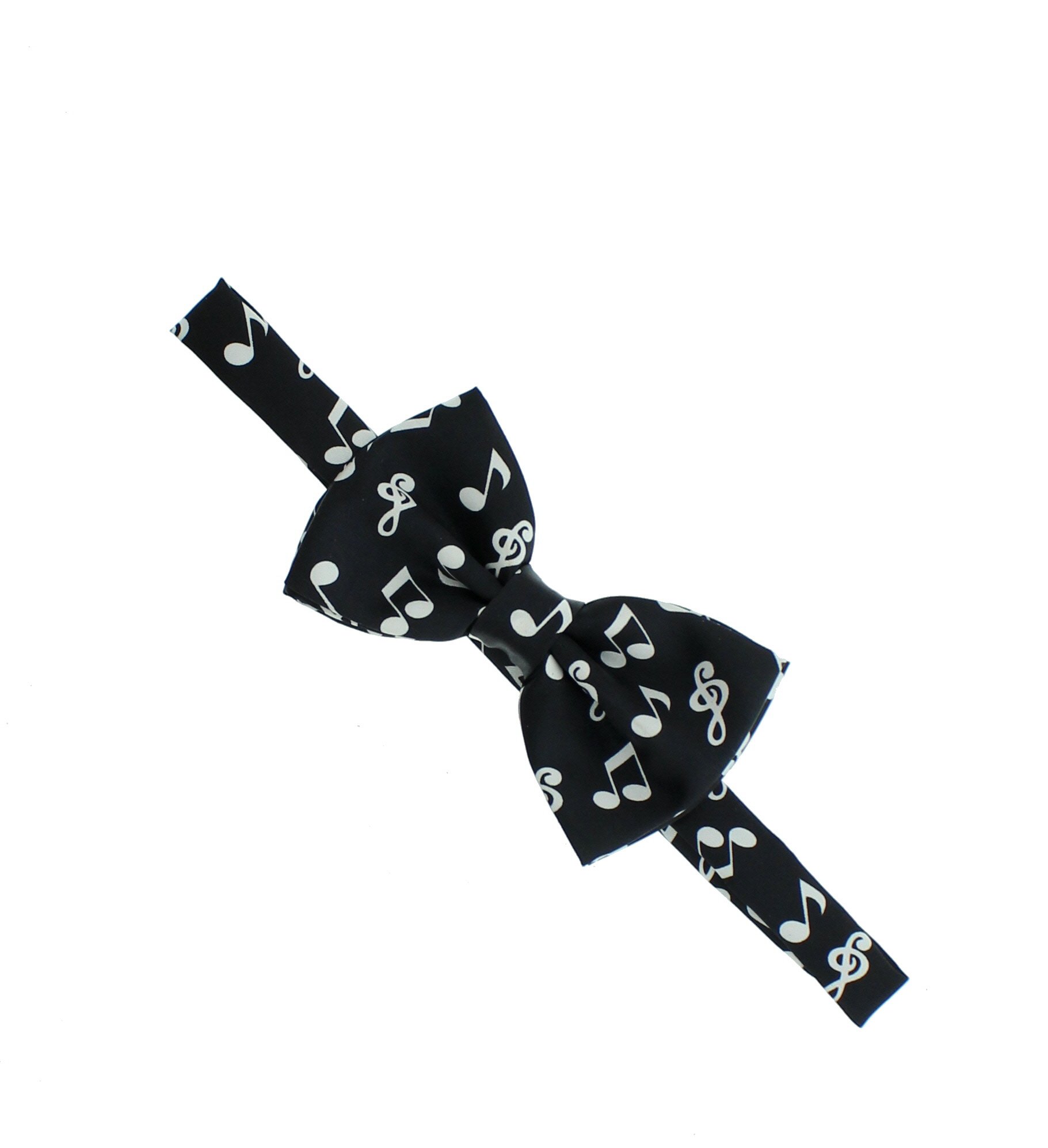 Zac's Alter Ego Fancy Dress Musical Notes Formal Bow Tie