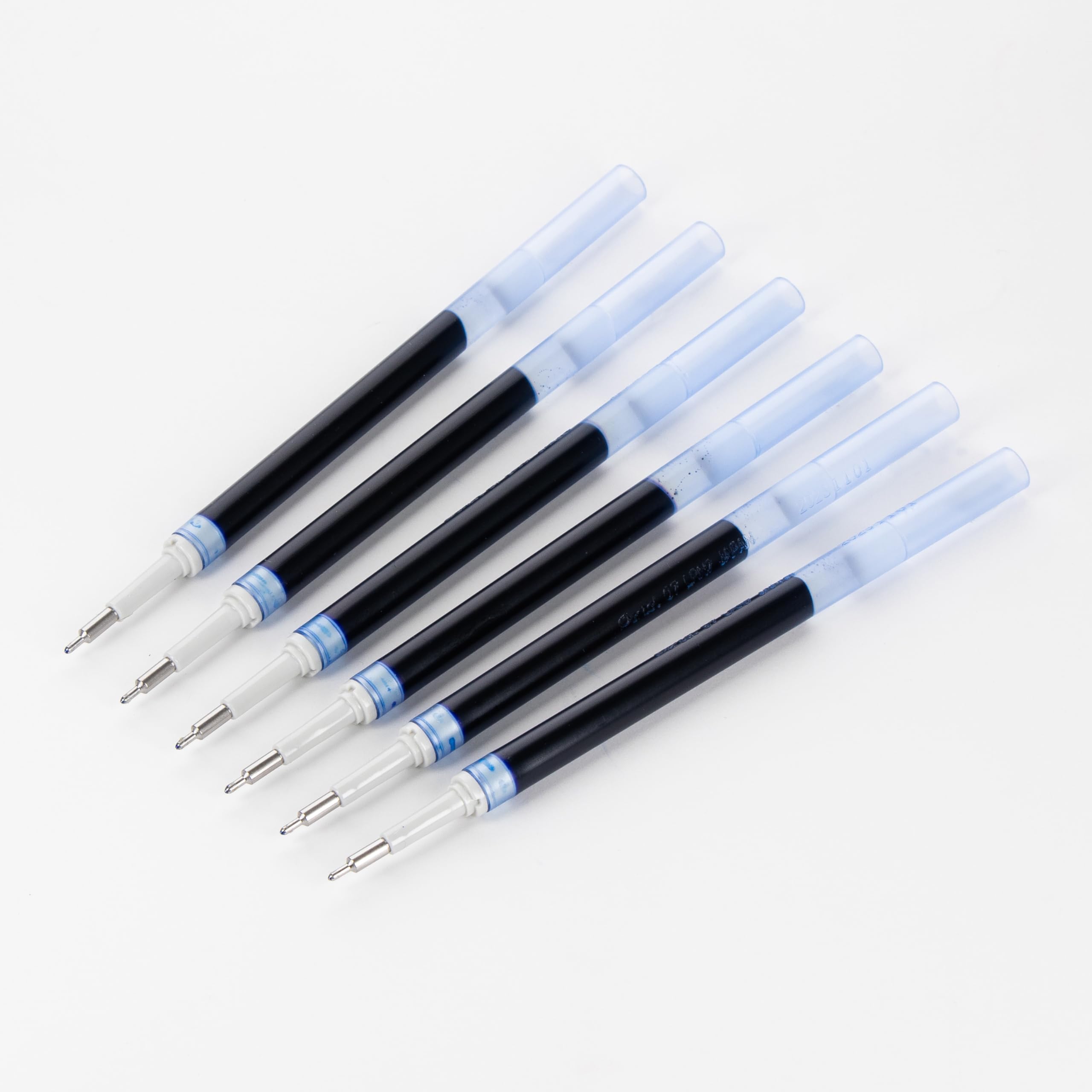 Pentel Refill Ink - for EnerGel Gel Pen, 0.7mm Needle Tip, Fine, Blue Ink, Pack of 6 Refills (LRN7-6C)