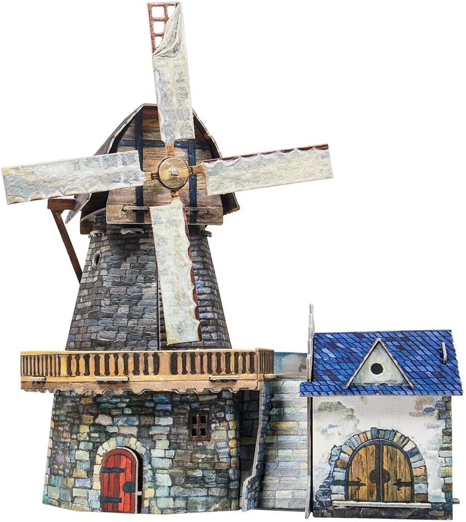 Keranova Clever Paper Windmill with Figures