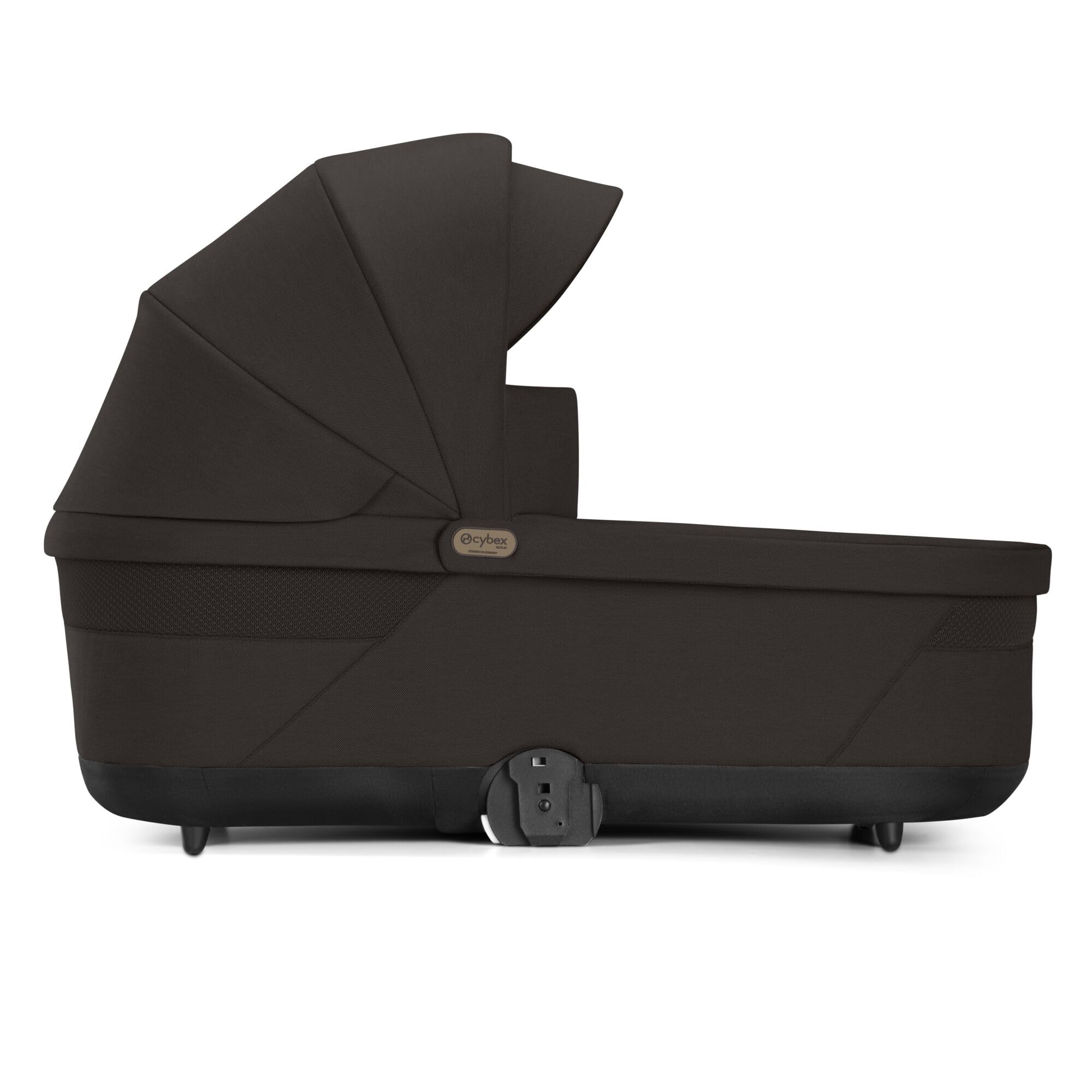 Cybex Capazo Gold COT S Lux, Desde el Nacimiento hasta los 6 Meses Aprox. (máx. 9 kg), Balios S Lux y Talios S Lux, Chocolate Brown