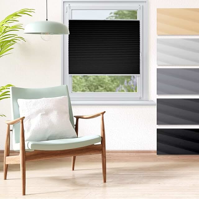 Suchergebnis auf Amazon.de für: Plissees - Schwarz / Plissees / Rollos ...