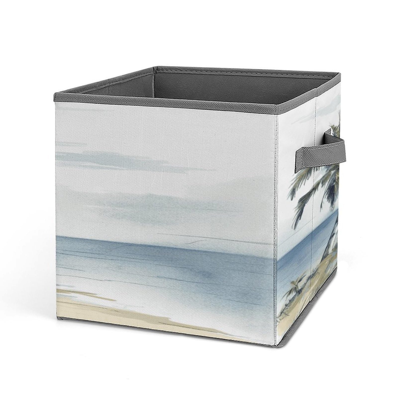 Fekiloot Style Palm Trees Fishing Boat Storage Bins Storage Baskets