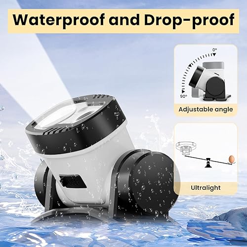 Miniatura 6 de Linterna frontal con pantalla digital recargable, linterna ultraligera de 800 lúmenes para adultos y niños, 8+1 modos de sensor, lámpara de cabeza