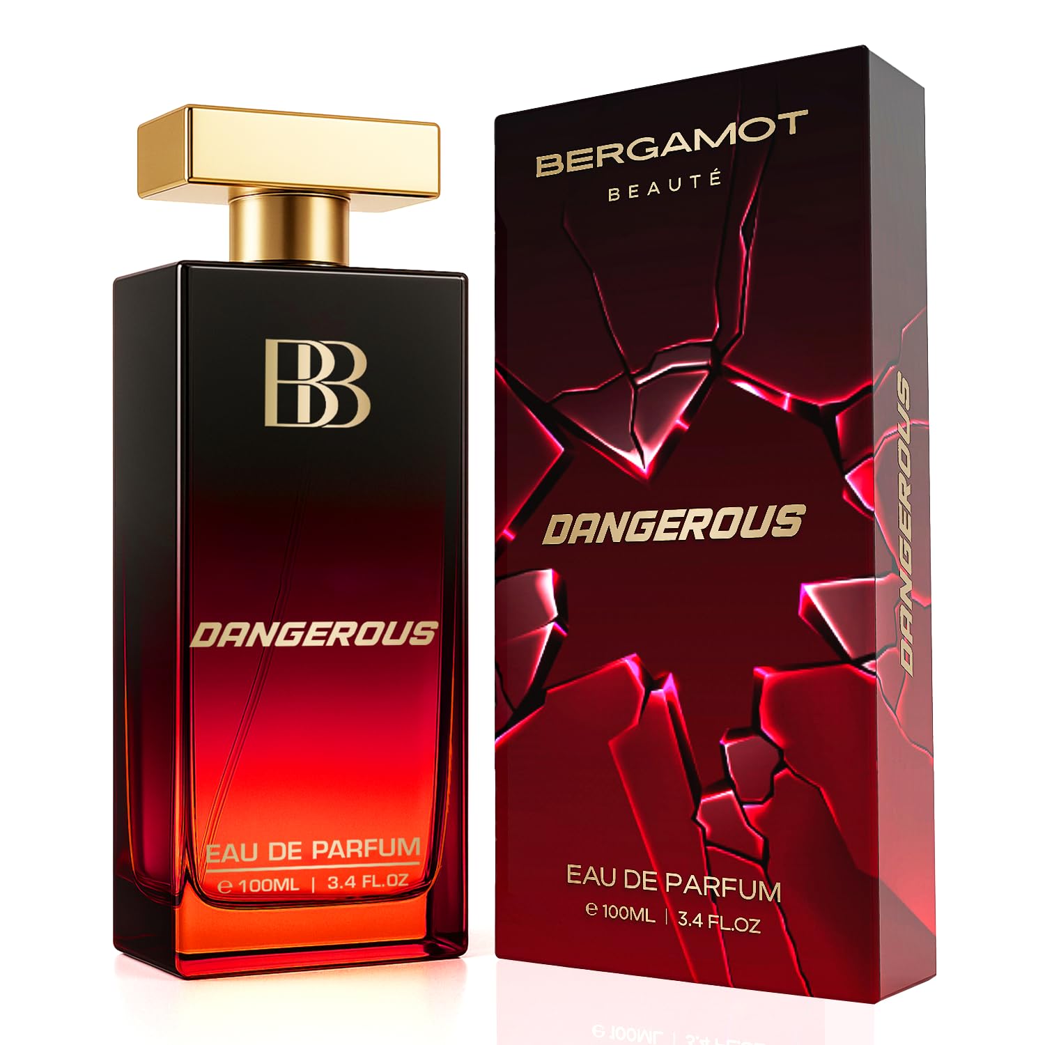 Dangerous Long Lasting Perfume for Men 100ml | Premium Smell Fragrance | EDP for Men (Eau De Parfum) | Perfume for Men with Spicy and Woody | Special Unique Gift for Men