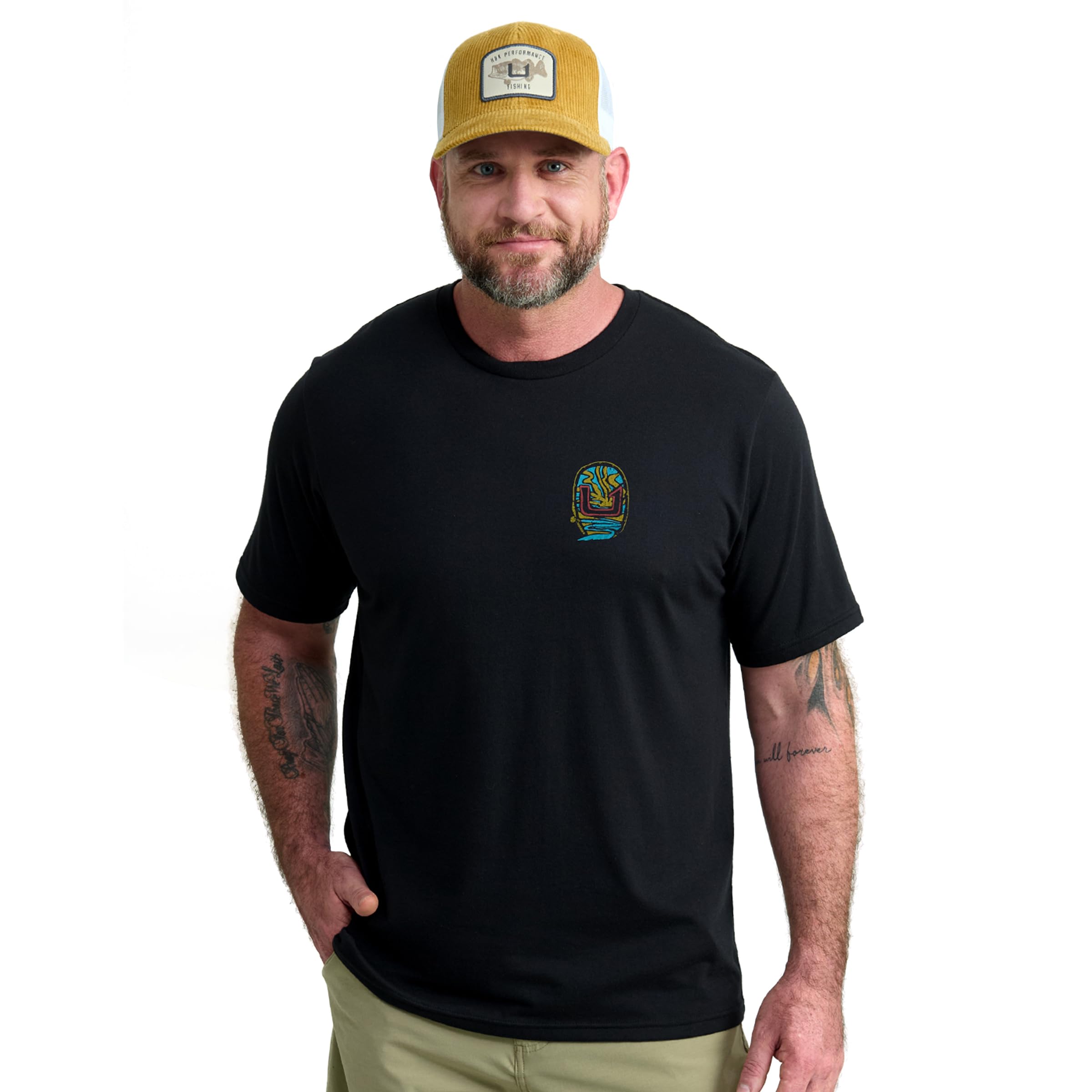 HUK Mens Performance Fishing Logo Tee, Short Sleeve T-Shirt for Men — view 65