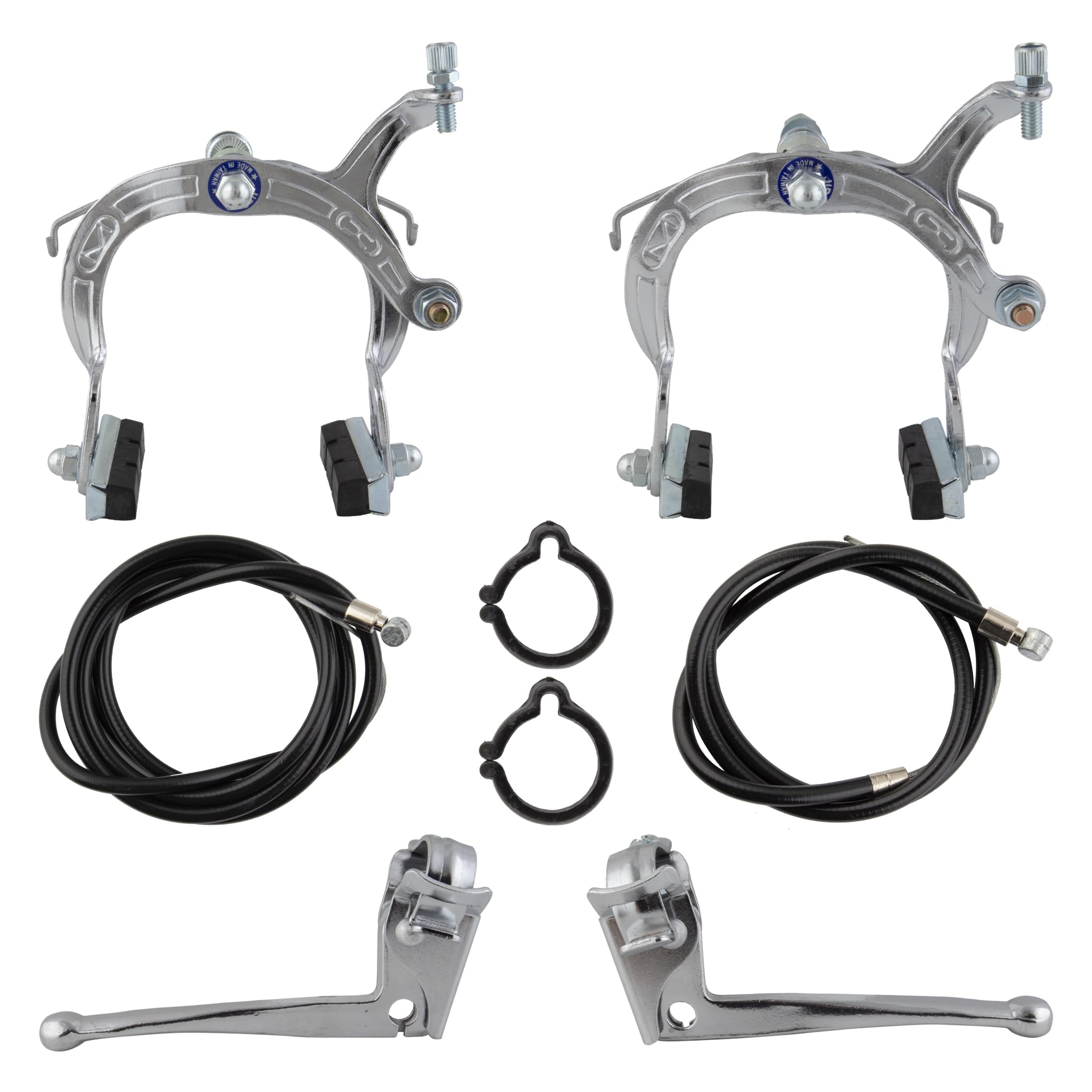 Sunlite Cruiser/MX Brake Set, 73-91mm Reach, Silver