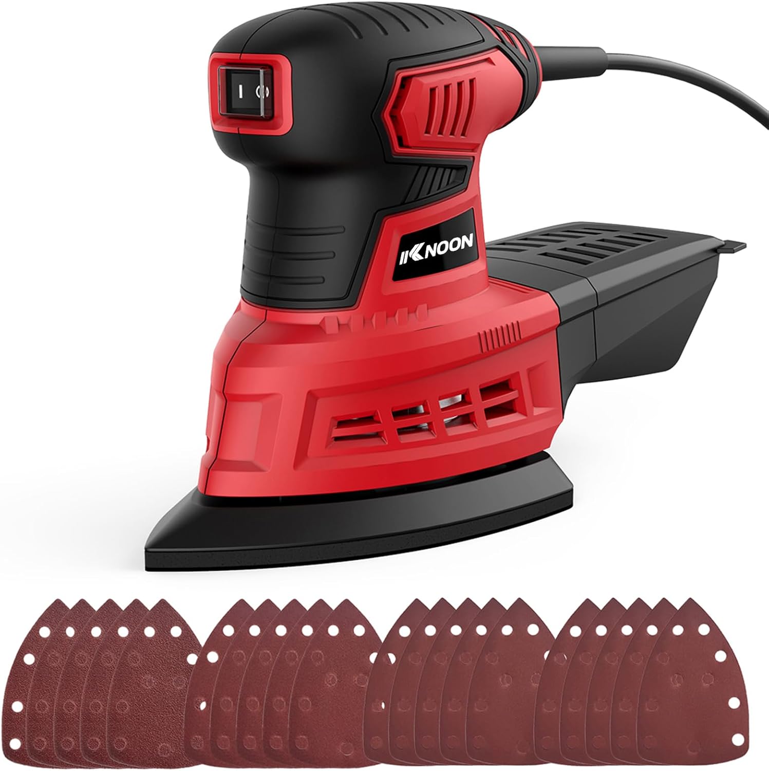 Irfora Detail Sander,200W Detail Grinding Hine Wired Rat Sander Detail Sander