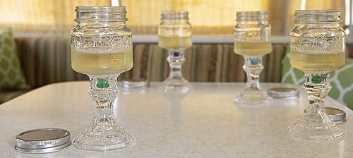 Miniatura 4 de Copa de vino Redneck Una de las únicas botellas de vino con tapa. Cuadrado individual