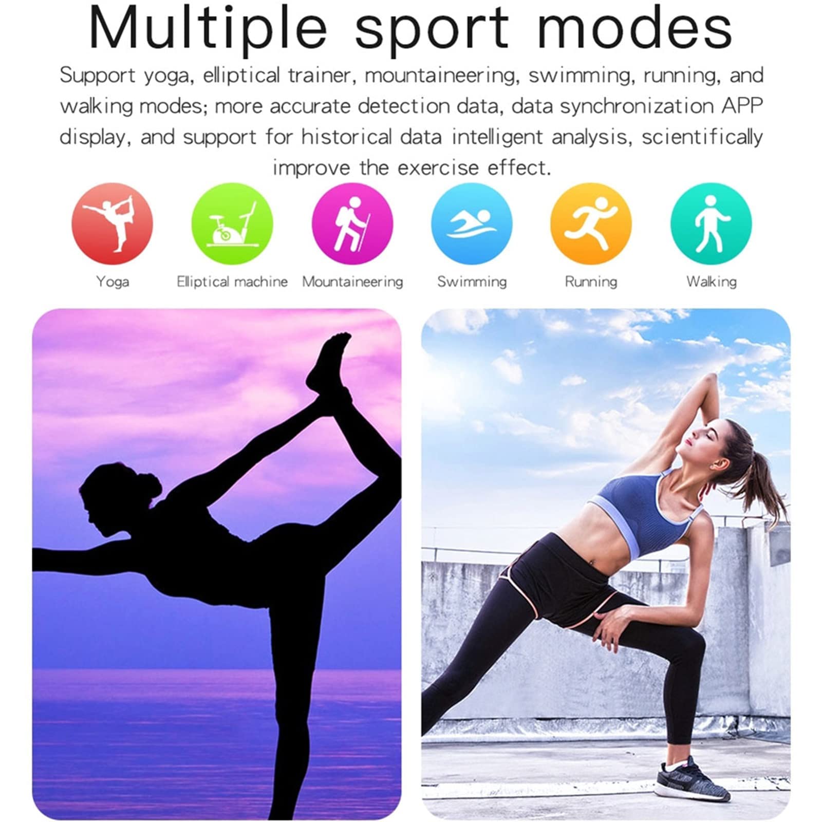 Inteligentny zegarek dla mężczyzn Kobiety Smartwatch dla telefonów z systemem Android iOS z ekranem 1,28 cala Sport GPS Połączenie Bluetooth Krokomierz Kalorie IP67 Wodoodporny monitor aktywności