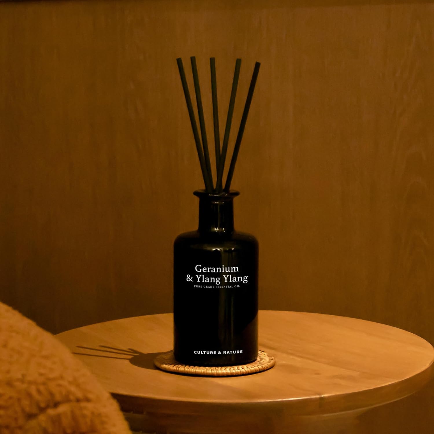 CULTURE & NATURE Pure Grade Essential Oil Diffuser (Geranium & Ylang Ylang)