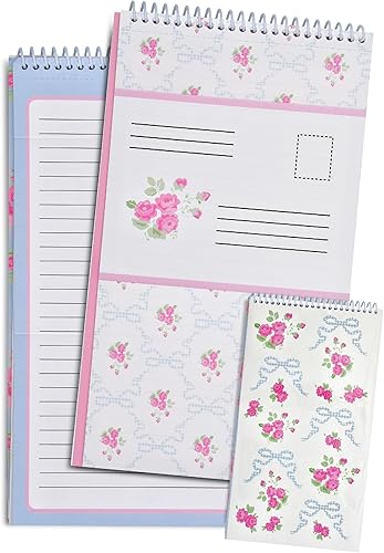 Vista 4 de iscream Seal and Send 40 Sheet Stationery Note Card Pad with Seals - Besties