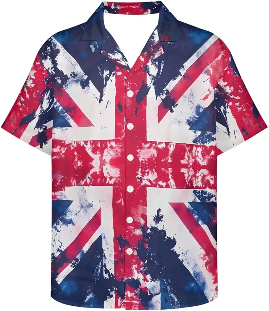 かわいい新作 Flag British Srengjodk Amazon.com: Shirt British Men for ボクシング