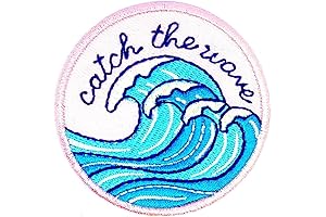 Catch The Wave Crown Patch for 360 Waves