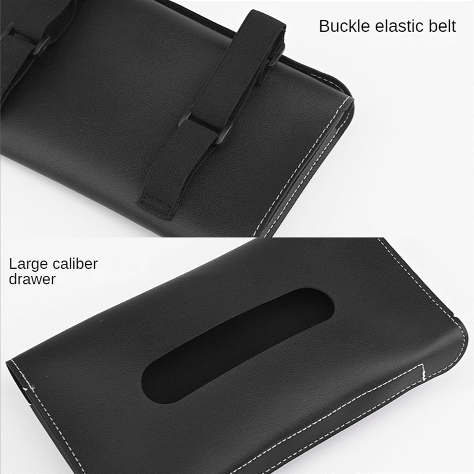 Porta fazzoletti Decorazione di stoccaggio del supporto della scatola del tessuto del tovagliolo della scatola del tessuto 1pc for gli accessori dell'ufficio domestico dell'automobile Porta salviette(