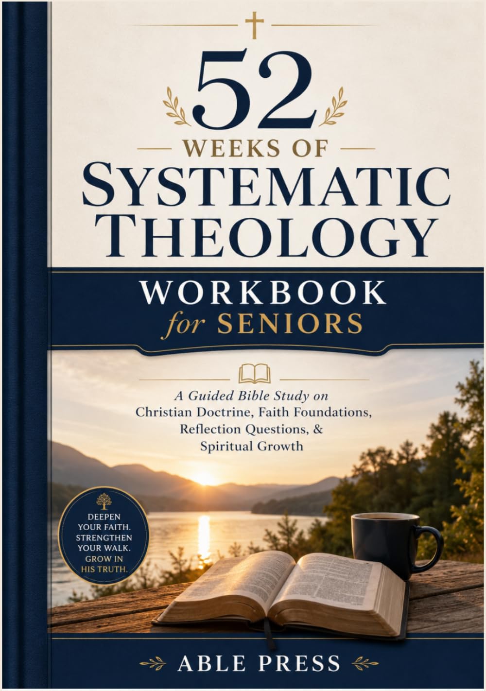 52 Weeks of Systematic Theology Workbook for Seniors: A Guided Bible Study on Christian Doctrine, Faith Foundations, Reflection Questions, & Spiritual Growth