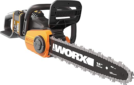 Worx – Motosierra a Batería 40 V WG384E (14’/35 cm).