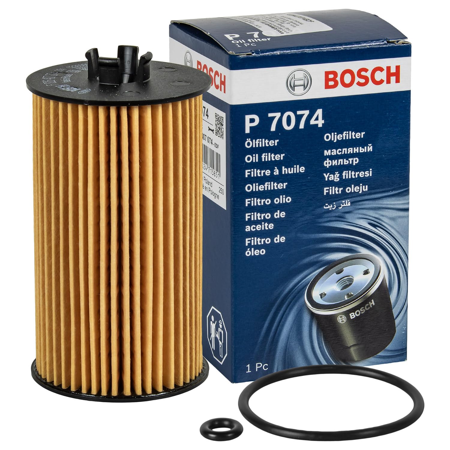 Inspektionspaket Mit 5L MANNOL Motoröl 5W-30, Ölfilter & Schraube