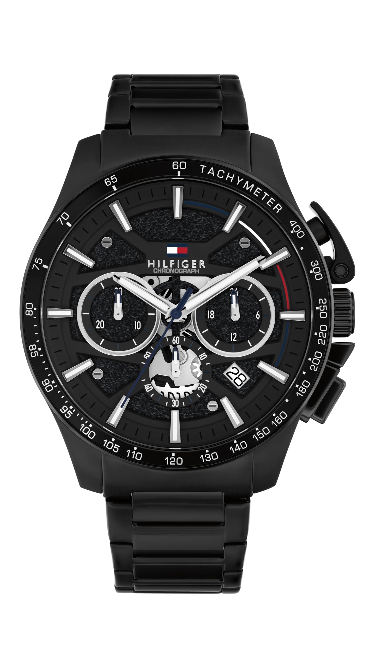 Tommy Hilfiger 1792262 BANK Quartz Chronograph (44mm) Black Watch