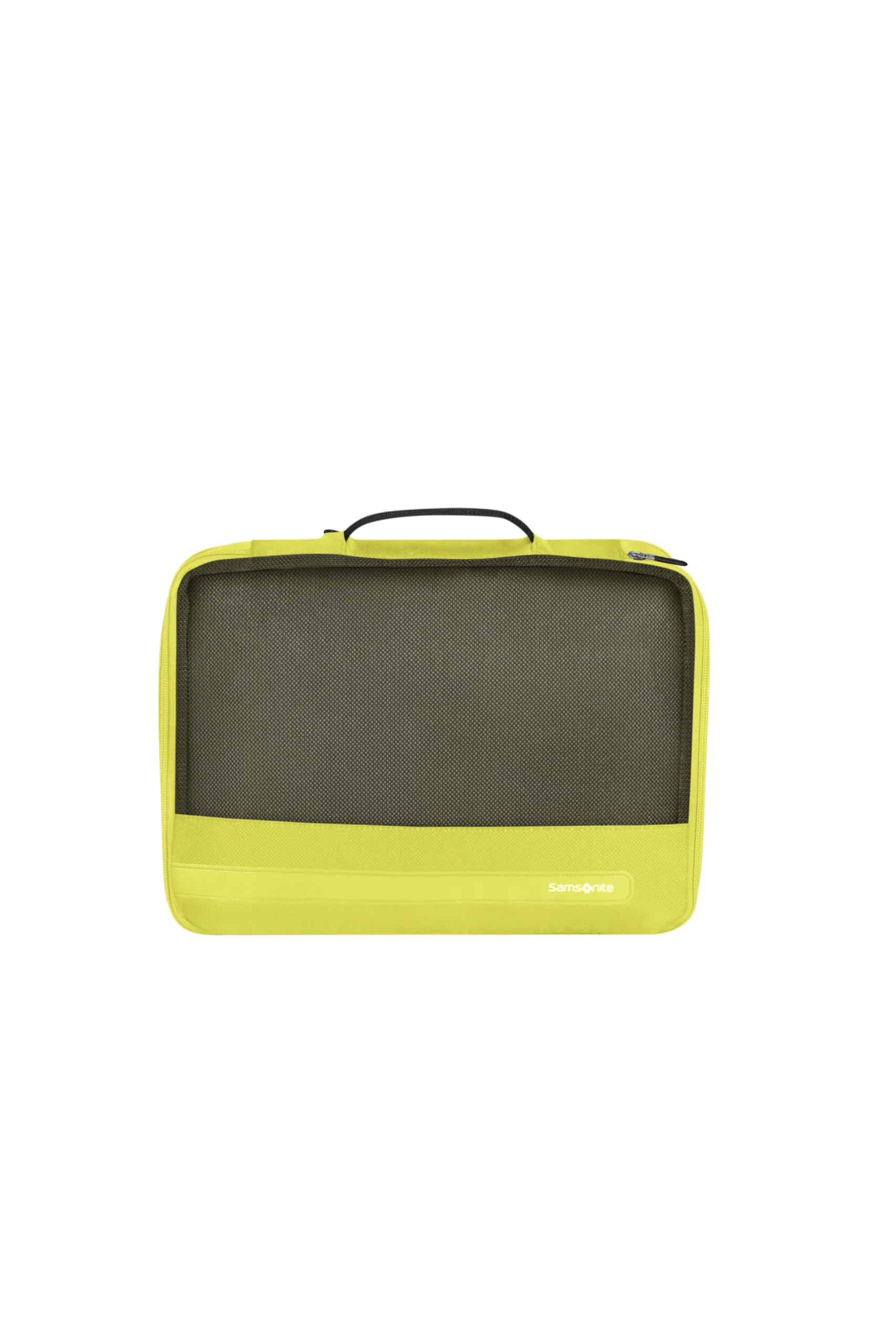 Samsonite TA Revolution - Zestaw Organizerów 3 Częściowy, Wysokiej Jakości Organizer Podróżny, Kostki Pakowe na Wakacje, Organizer do Walizki i Plecaka, Limonkowy