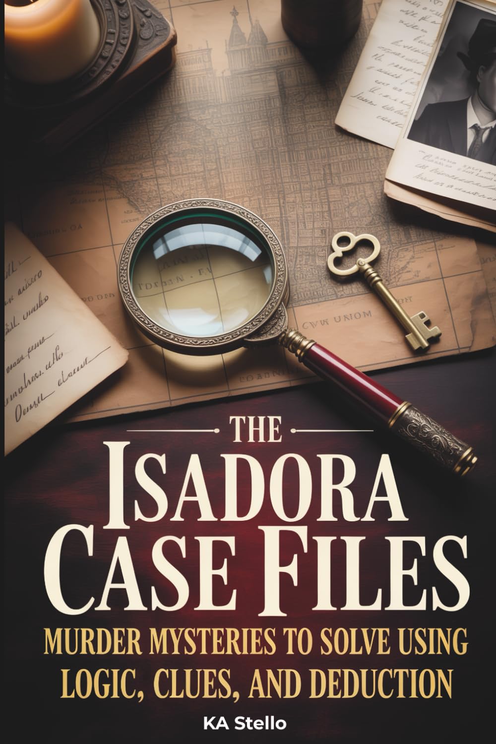 The Isadora Case Files: Twisted Murder Mysteries to Solve Using Logic, Clues, and Deduction (Adult Logic Puzzles)