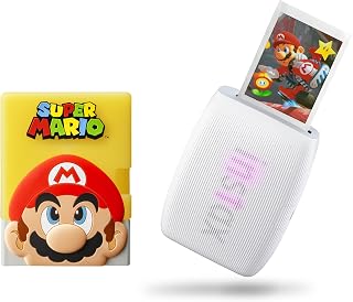 Fujifilm Instax Mini Link 3 Super Mario Smartphone Printer (Printer + Silicone Case)