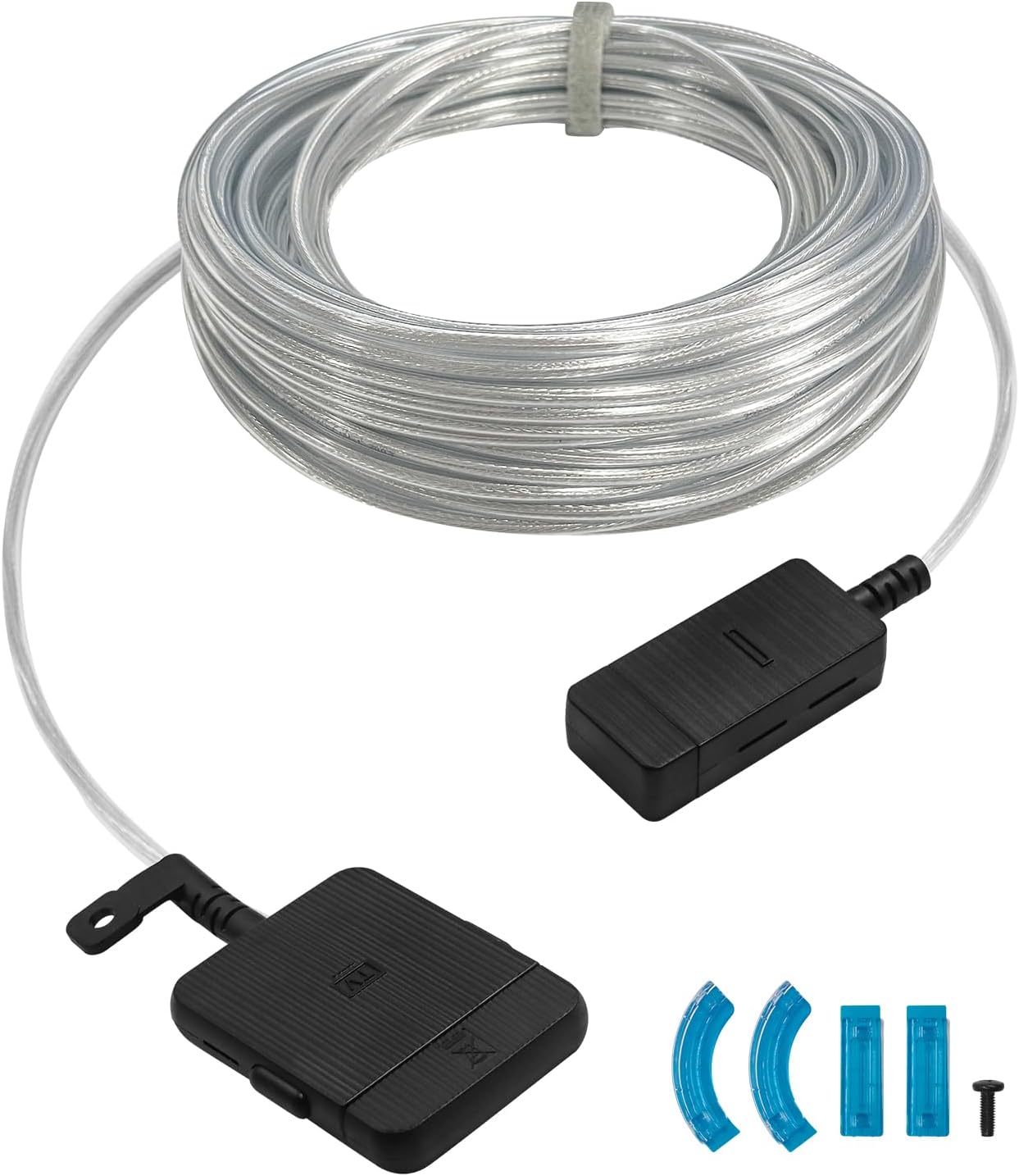 49.2ft/15m One Invisible Connection Optical Cable (Newest Model) VG-SOCR15/ZA for Samsung TV QN43-85 inches LS03CA LS03BA LS03AA QLED 4K 8K The Frame TVs