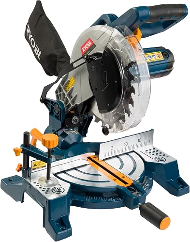 Ryobi 1500W Sliding Compound Mitre Saw with Laser Light, 255 mm Size