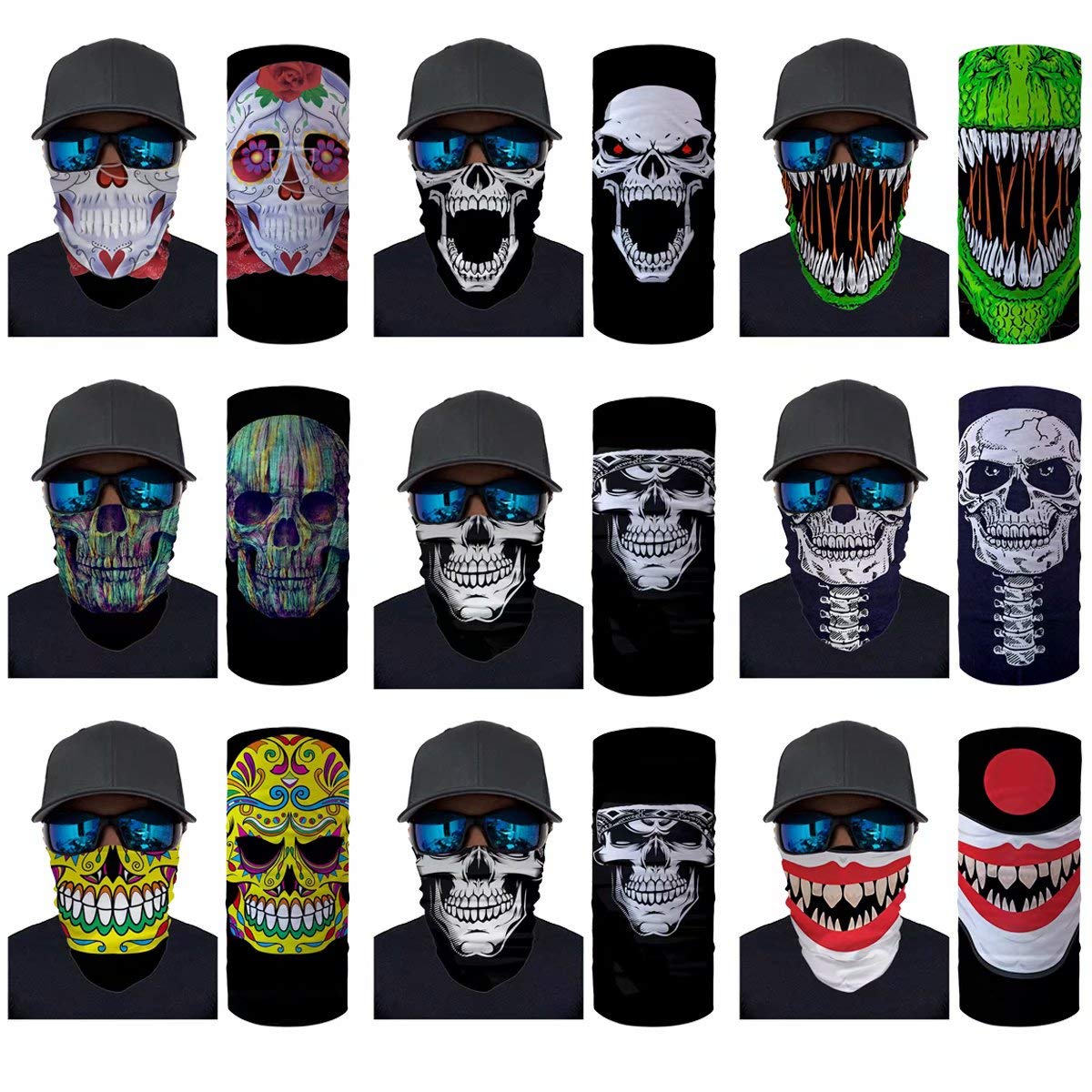 Amazon.com: Tupalatus 3D Horror Skull 